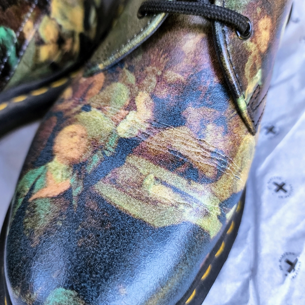 Rare/limited Dr. Martens Muesuem Collection 1461 Hogarth - Picture 6 of 8